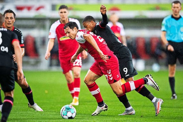 SC-Spieler Nicolas Hfler (am Ball)  | Foto: Tom Weller (dpa)