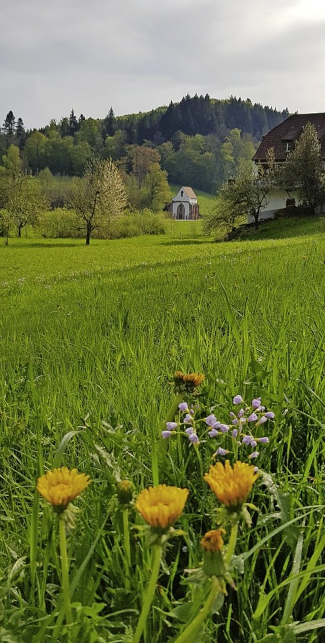 Idyll: Das Tennenbacher Tal mit der Klosterkapelle.   | Foto: Gerhard Walser