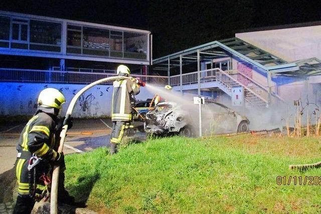 Brandstiftung, Krperverletzung und Diebstahl in Riegel