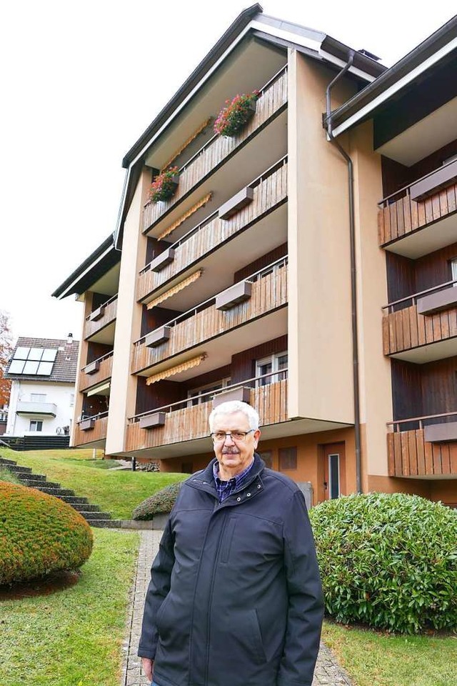 Ambrosius Haid vor seinem Lieblingsobj...hnt er seit 37 Jahren im Dachgeschoss.  | Foto: Tanja Bury