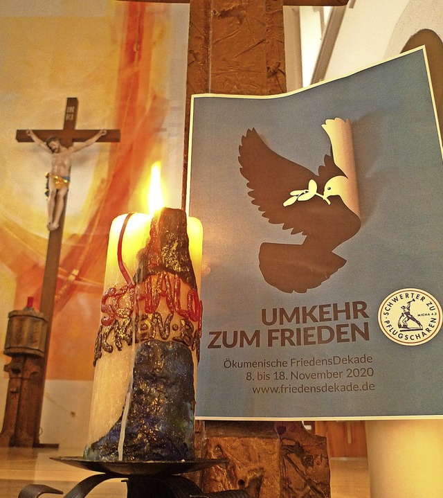 Die  kumenische Friedensdekade beginnt wieder &#8211; auch in Lenzkirch.  | Foto: Gnther Hirt
