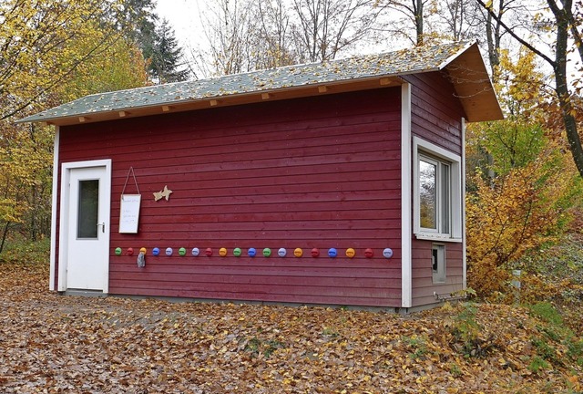 Die Steinener &#8222;Waldkinder&#8220;...n einen Bauwagen von der Stange geben.  | Foto: Martina David-Wenk