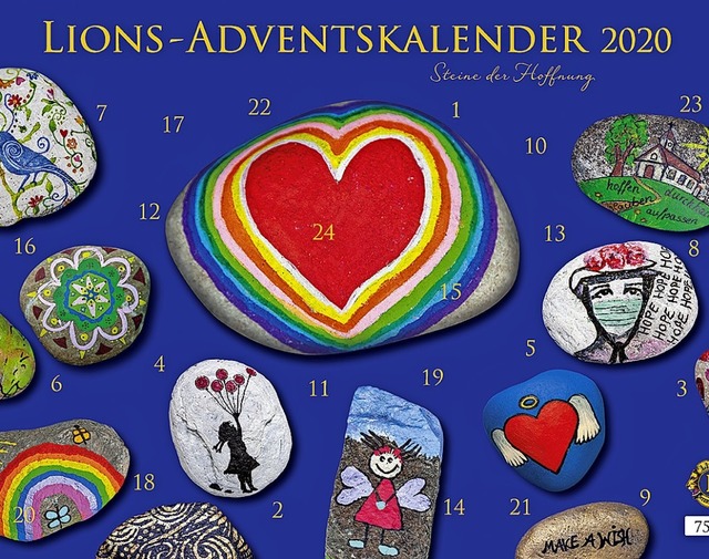 Der Lions-Adventskalender 2020.   | Foto: Clemens Emmler