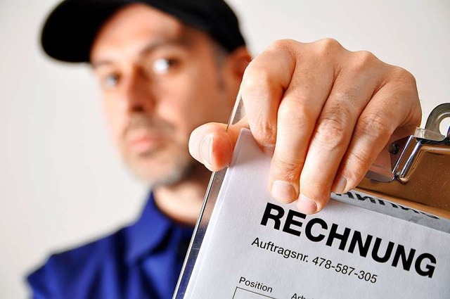 Arbeitskolonnen stellen oft berhhte Rechnungen aus.  | Foto: Dan Race/fotolia.com