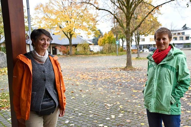 Anette Blthgen (links) und Regina Frey von der AG Ernhrung und Konsum.  | Foto: Horatio Gollin