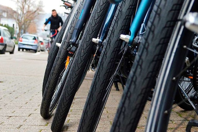 Wird es in Lrrach eine Fahrradstrae als Umgehung der Fugngerzone geben?  | Foto: Hee