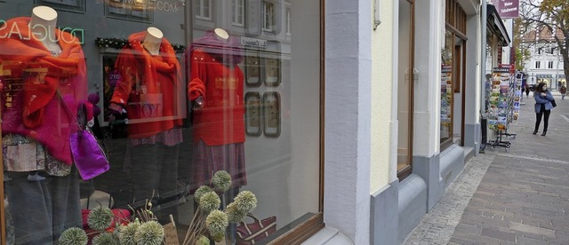Der Lrracher Einzelhandel hat mit der...fen bleiben, sagt Marion Ziegler-Jung.  | Foto: Maja Tolsdorf