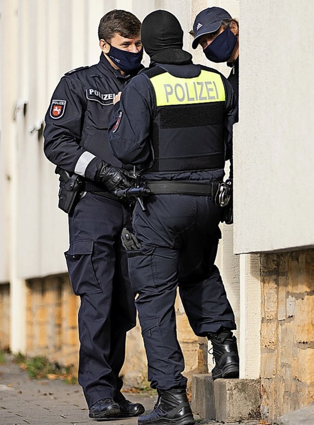 Durchsuchung in Osnabrck  | Foto: Friso Gentsch (dpa)