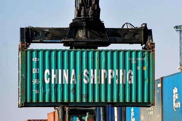Chinas Exportwirtschaft erholt sich berraschend schnell von der Coronakrise.  | Foto: Lian Zhen (dpa)