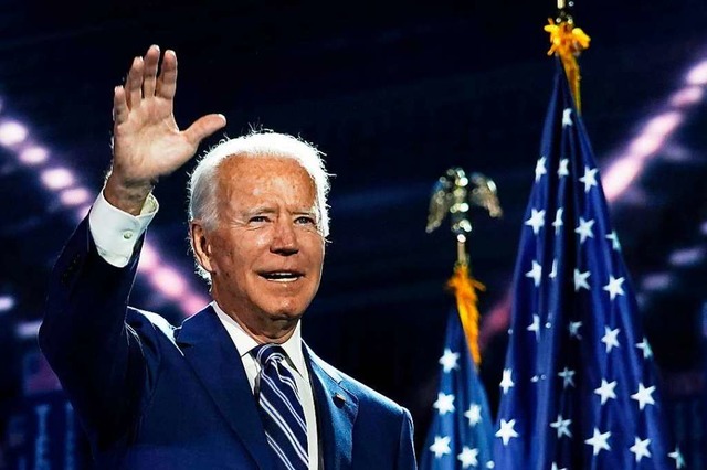 Joe Biden wird der nchste Prsident der USA.  | Foto: Carolyn Kaster (dpa)