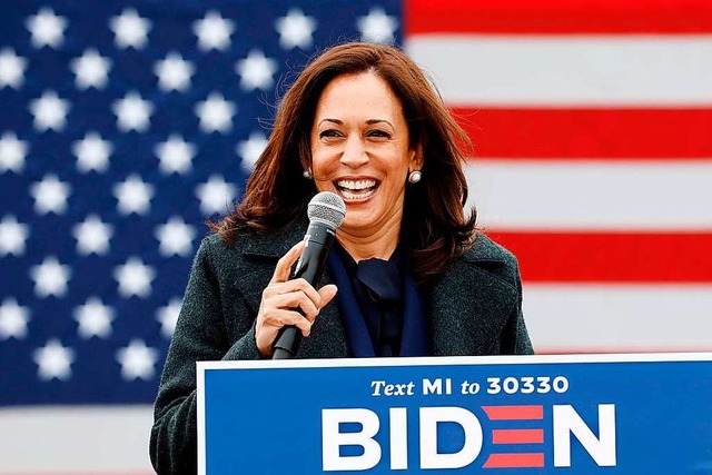 Kamala Harris, 56, wird erste Vize-Prsidentin der USA.  | Foto: JEFF KOWALSKY (AFP)