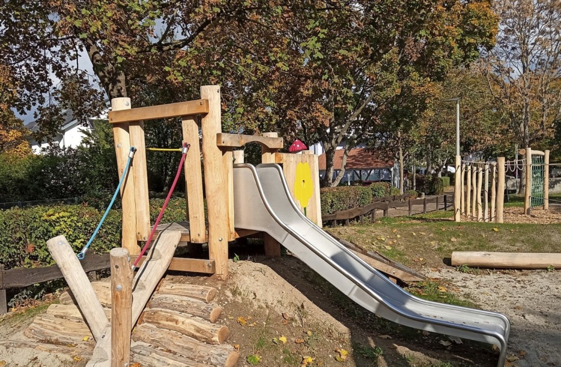Der Spielplatz in der Saarlandstrae wurde neu gestaltet.  | Foto: Stadt Breisach