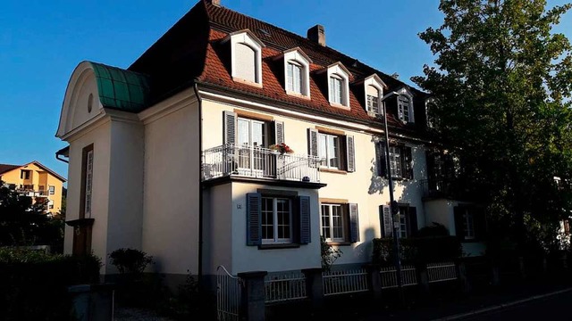 In diesem Haus in Freiburg lebten Albert und Liselott Strupp.  | Foto: Norbert Klein