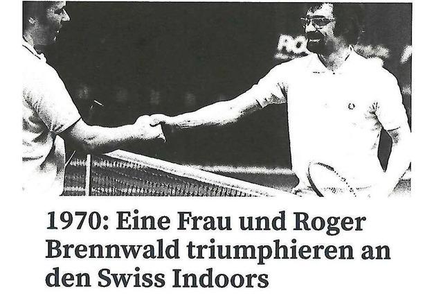 Wie Klaus Berger die Premiere der Swiss Indoors in Jeans gewann