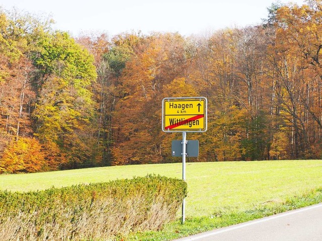 Oberhalb von Wittlingen befindet ich v...der aber primr Erholungsfunktion hat.  | Foto: Herbert Frey