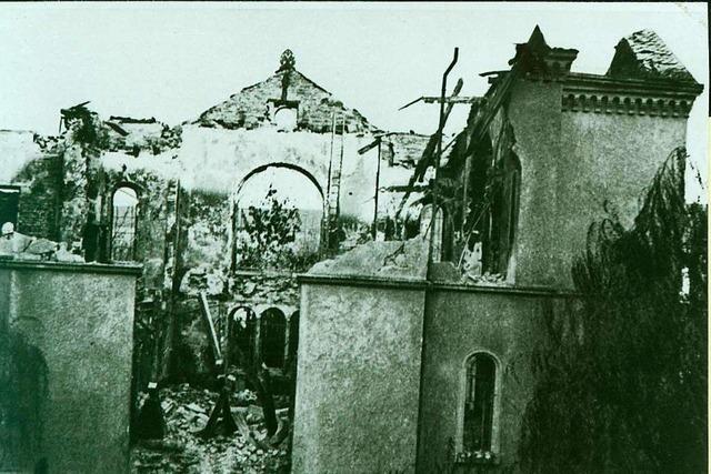Die Nacht, als die Synagoge in Freiburg brannte