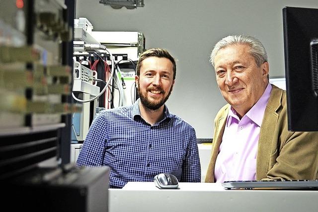 Generationswechsel im Labor bei Testo Industrial Services in Kirchzarten