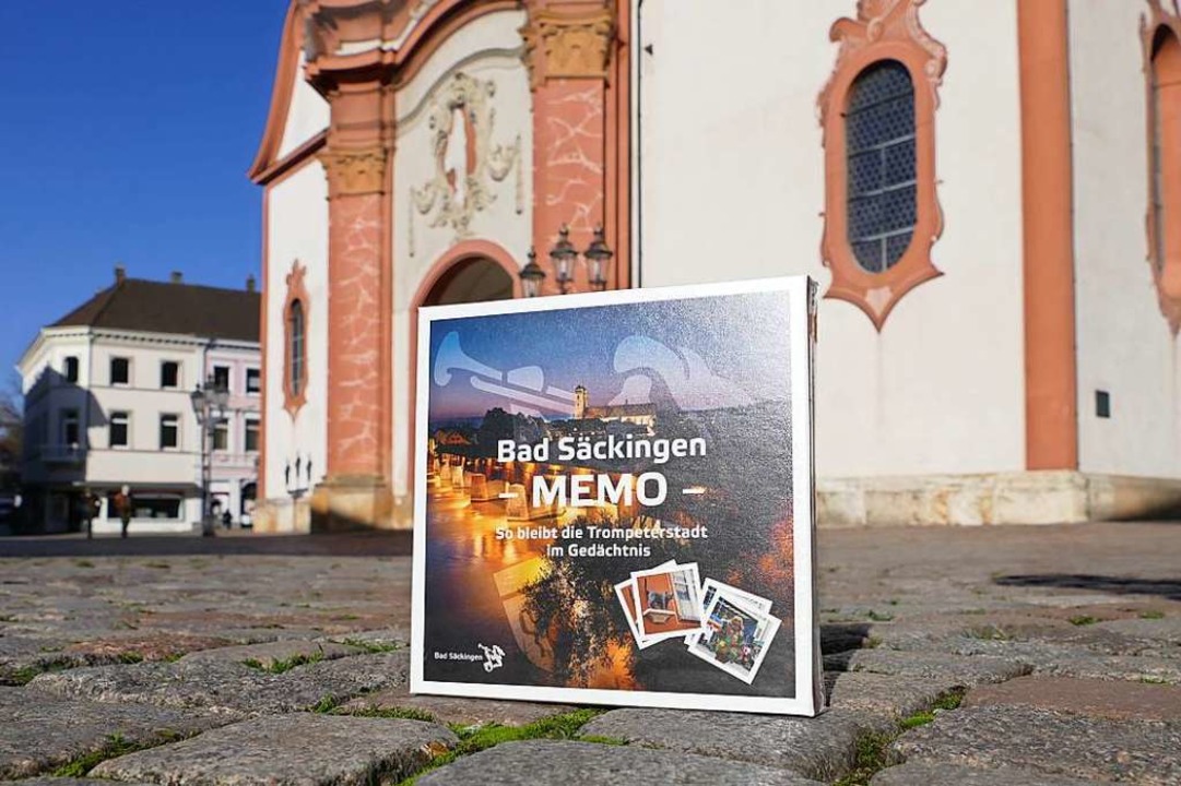 Natrlich hat es auch das Fridolinsmn...as Bad Sckinger Memo-Spiel geschafft.  | Foto: Stefan Mertlik