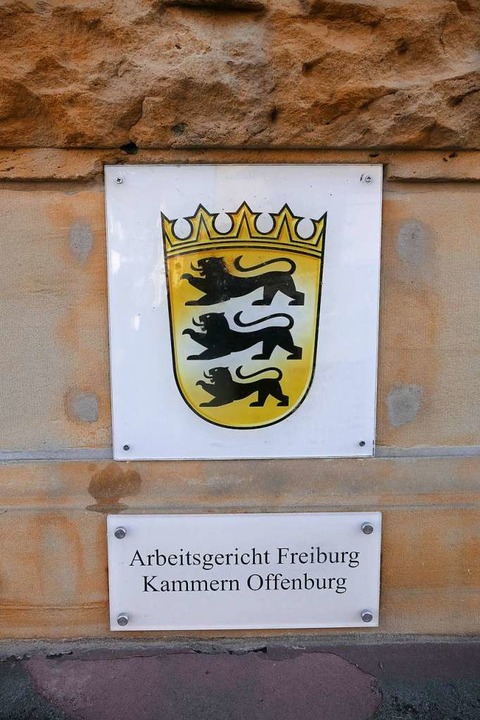 Am Arbeitsgericht Offenburg wird ber die Klagen der Mediziner verhandelt.  | Foto: Valentin Heneka