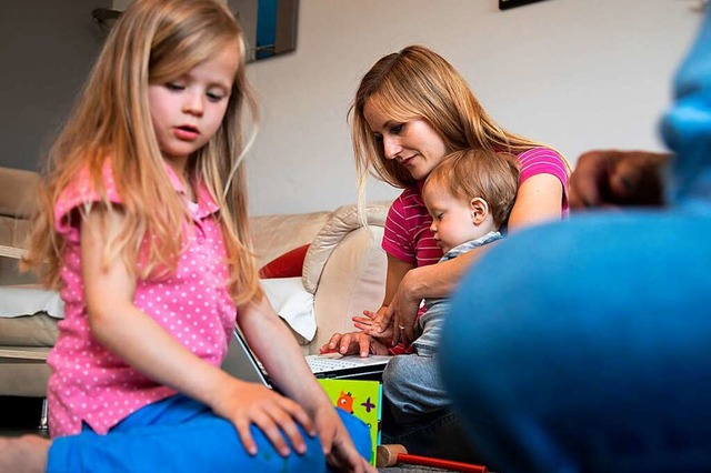 Einige Familien waren durch Homeoffice... Untersttzung des Kinderschutzbundes.  | Foto: Christin Klose