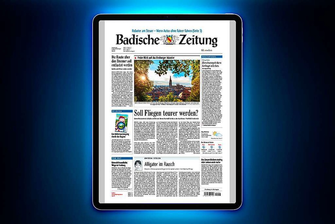 Die Neue Version Der BZ-App Ist Da - Wir über Uns - Badische Zeitung