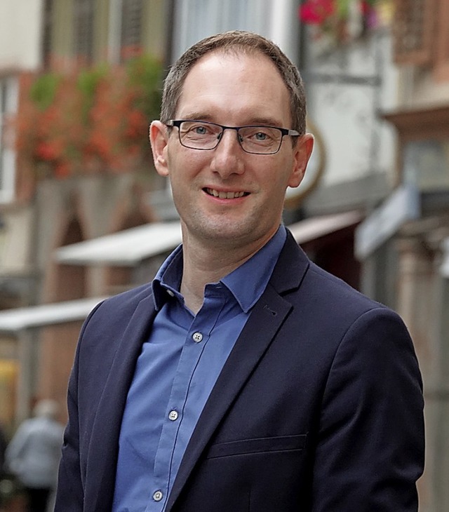 Nicols Schmid ist neuer  Leiter Stabs...dtmarketing bei der Stadt Rheinfelden.  | Foto: Valentin Zumsteg