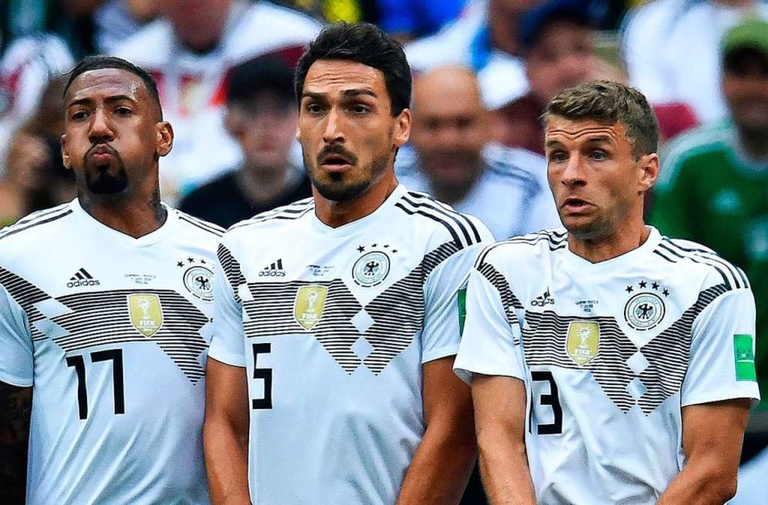 Bei der WM 2018 standen sie  gegen Mex...r des Trios in die Nationalmannschaft.  | Foto: KIRILL KUDRYAVTSEV