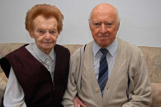 Maria und Hans Schill sind heute seit ...Geburt mit dem Glottertal verwachsen.   | Foto: Christian Ringwald