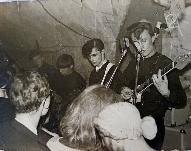 Zu den Bands, die 1965 beim Musikwettb...uch die Rockets mit Rotteck-Schlern.   | Foto: Archiv Karl Schfer