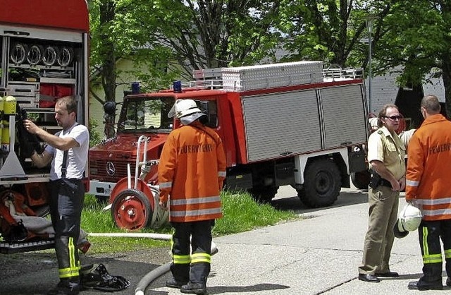 Der alte Feuerwehrunimog soll ersetzt werden.   | Foto: Ulrike Spiegelhalter