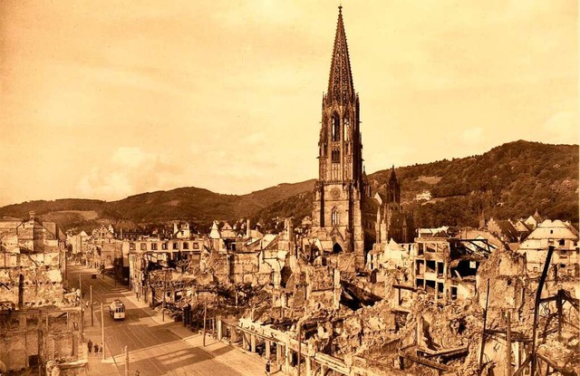 Das zerstrte Freiburg  | Foto: Archiv Hans Sigmund