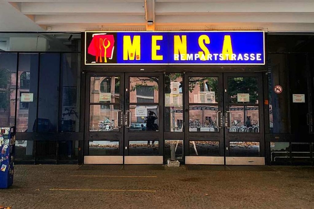 In der Mensa Rempartstraße gibt es nun auch ein Essen zum Mitnehmen.  | Foto: Frank Zimmermann