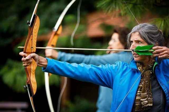 Meditatives Bogenschie�en