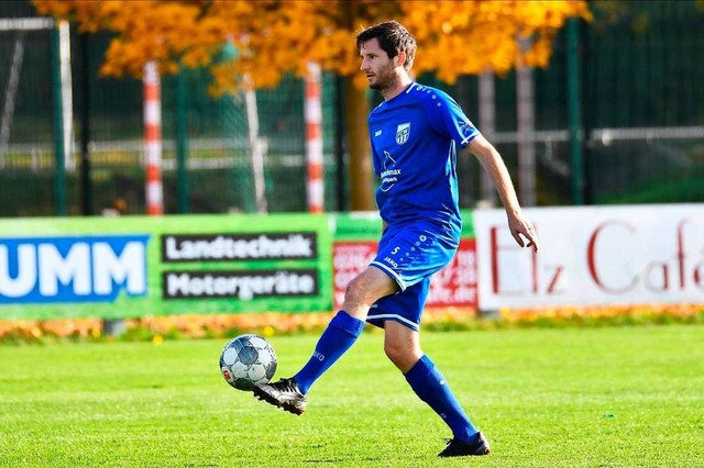 Seit anderthalb Jahren im Trikot des FC Waldkirch: Maximilian Leyser  | Foto: Achim Keller