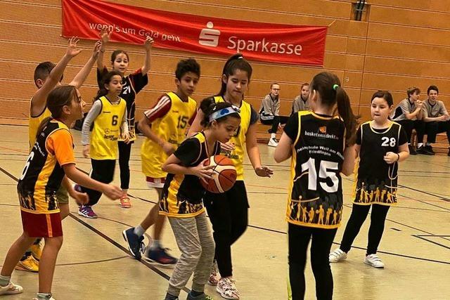 In Lörrach und Weil am Rhein sollen Kinder für Basketball begeistert werden