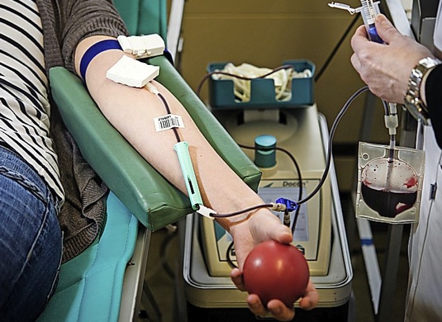 Blutspenden sind dringend ntig.  | Foto: David Ebener