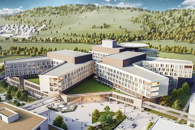 Der Bau des 320-Millionen-Projekts Lörracher Zentralklinikum beginnt