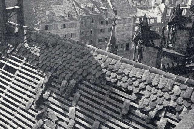 Wie 40 Jugendliche im Winter 1944 das Dach des Freiburger Mnsters neu deckten