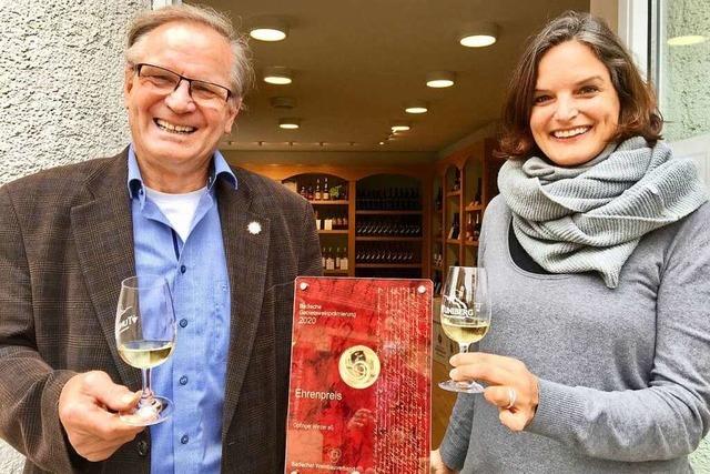 Gebietsweinprämierung 2020 – Ehrenpreis für die Opfinger Winzer e.G.