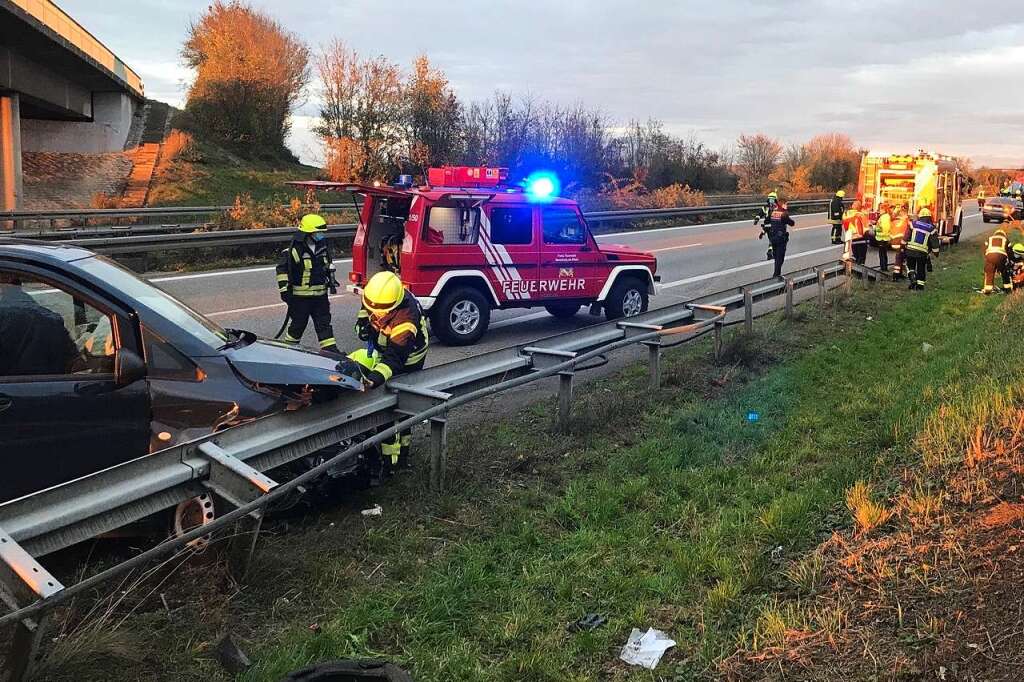 Langer Stau Auf Der Autobahn Nach Unfall Mit Mehreren Verletzten ...