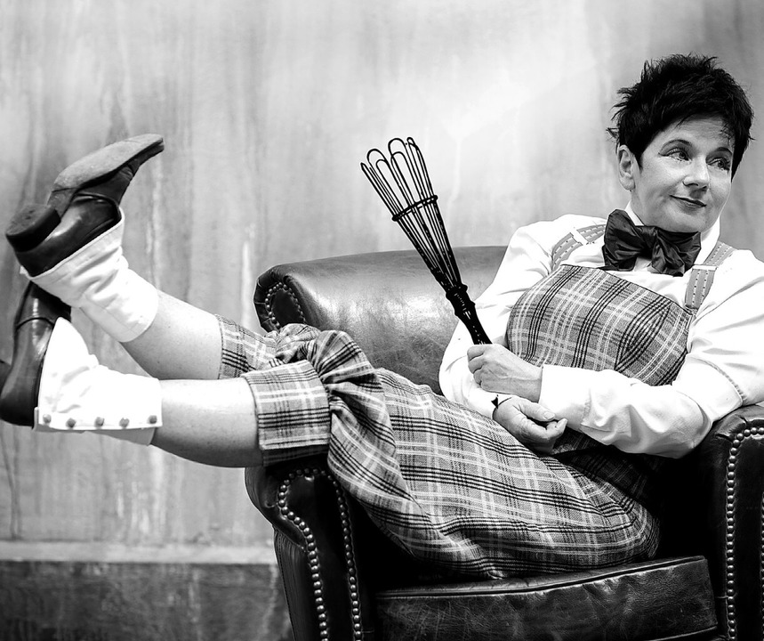 Bea von Malchus versteht sich aufs Wir...sei es auf der Bhne oder im Kochtopf.  | Foto: Britt Schilling