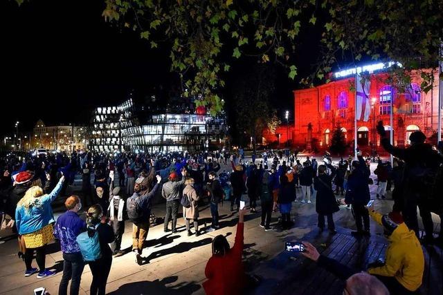 Kulturschaffende machen in Freiburg auf Probleme durch Pandemie aufmerksam