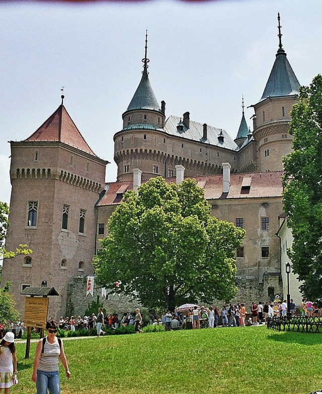 Staatlicher Tourismusmagnet in der Slowakei: Schloss Bojnice   | Foto: privat