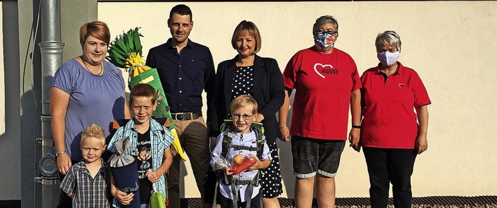 <BZ-FotoAnlauf>AWO Zell:</BZ-FotoAnlau...auch dieses Jahr Zeller Erstklssler.   | Foto: AWO