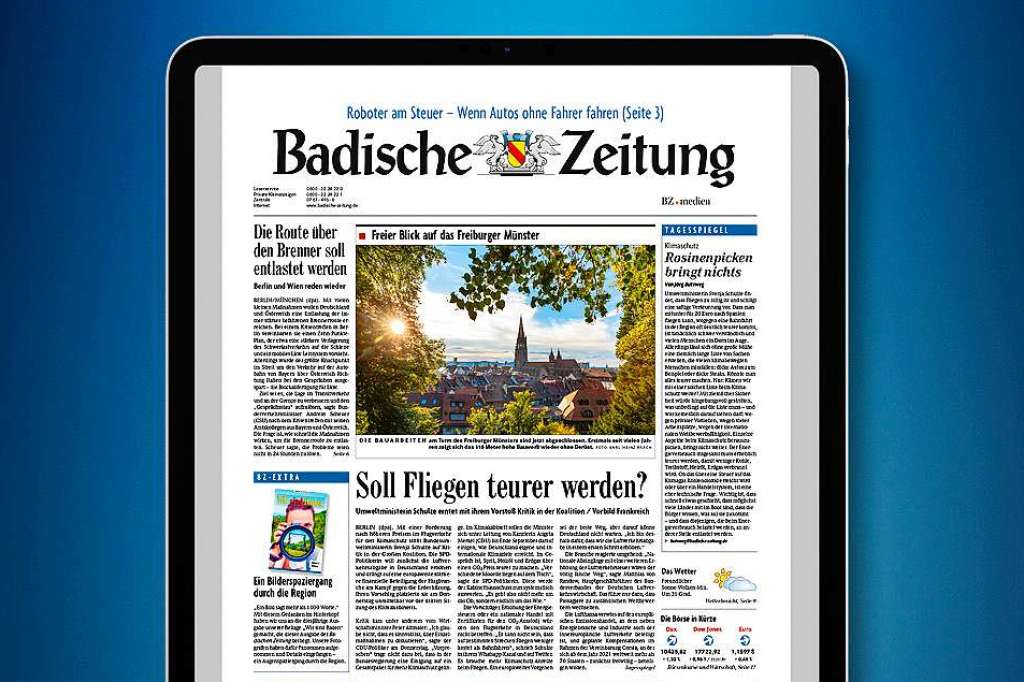 Testen Sie Die Neue Digitale Badische Zeitung! - BZCard Ersparnis ...