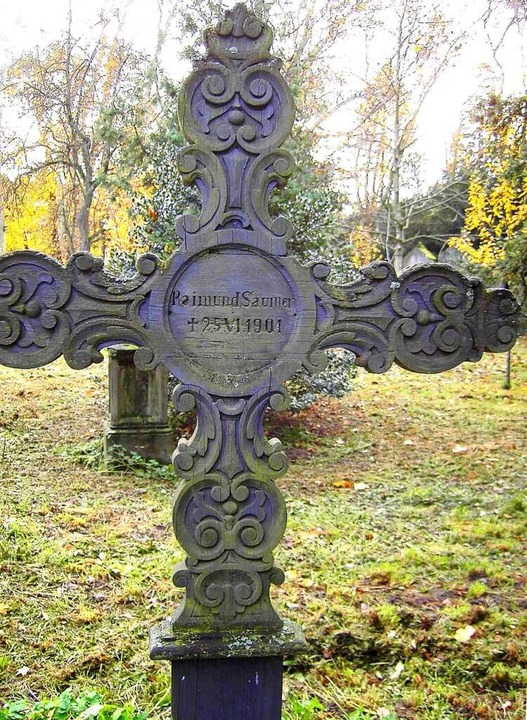 Doch irgendwann nach der Jahrhundertwe...er Bestattungen auf dem Alten Friedhof  | Foto: Hans Sigmund