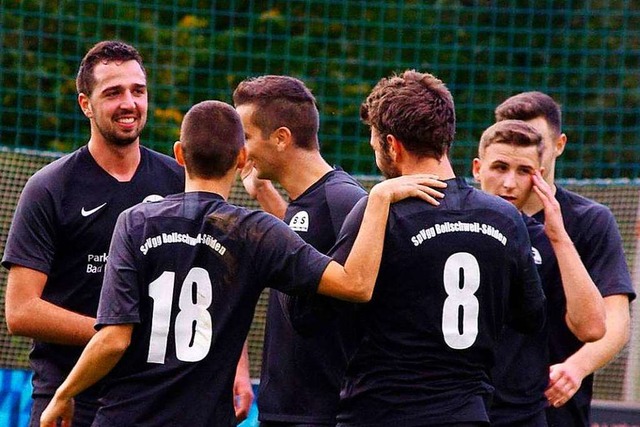 David Kaltenmark (links) setzt mit Auf...Hhenflug der vergangenen Saison fort.  | Foto: Maria Siegel