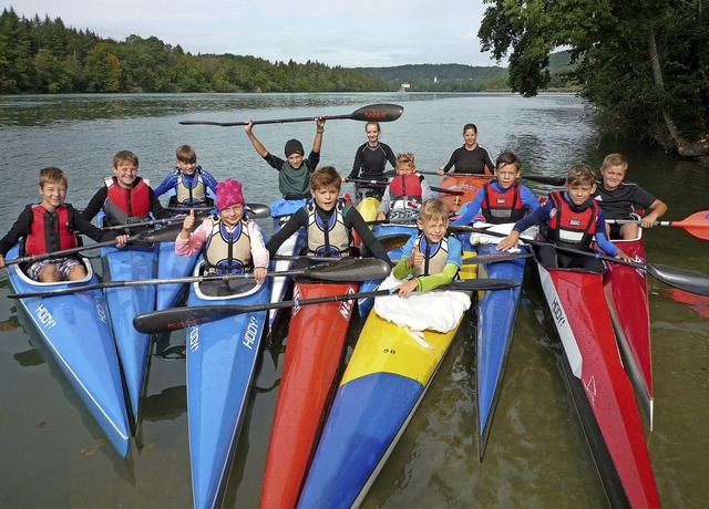 Viel Spa hatten die Kinder beim Trainingslager im  September 2019 in Wehr.  | Foto: Kanu Sport Wehr e.V.