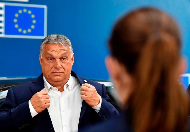 Ungarns Ministerprsident Viktor Orban  | Foto: JOHN THYS (AFP)