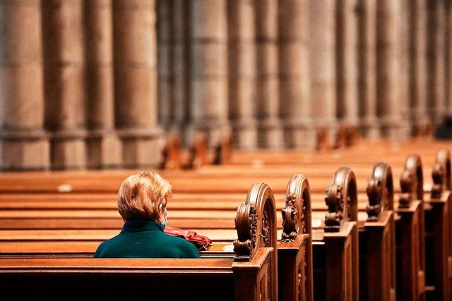 Allein in einer Kirche.  | Foto: Oliver Berg